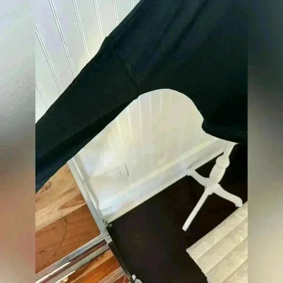 NWT Chaser Ribbed Ling Sleeve Drawstring Top ~ Dark Green ~ Medium - Picture 3 of 9